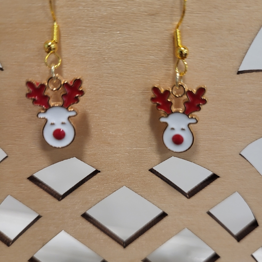 Reindeer earrings